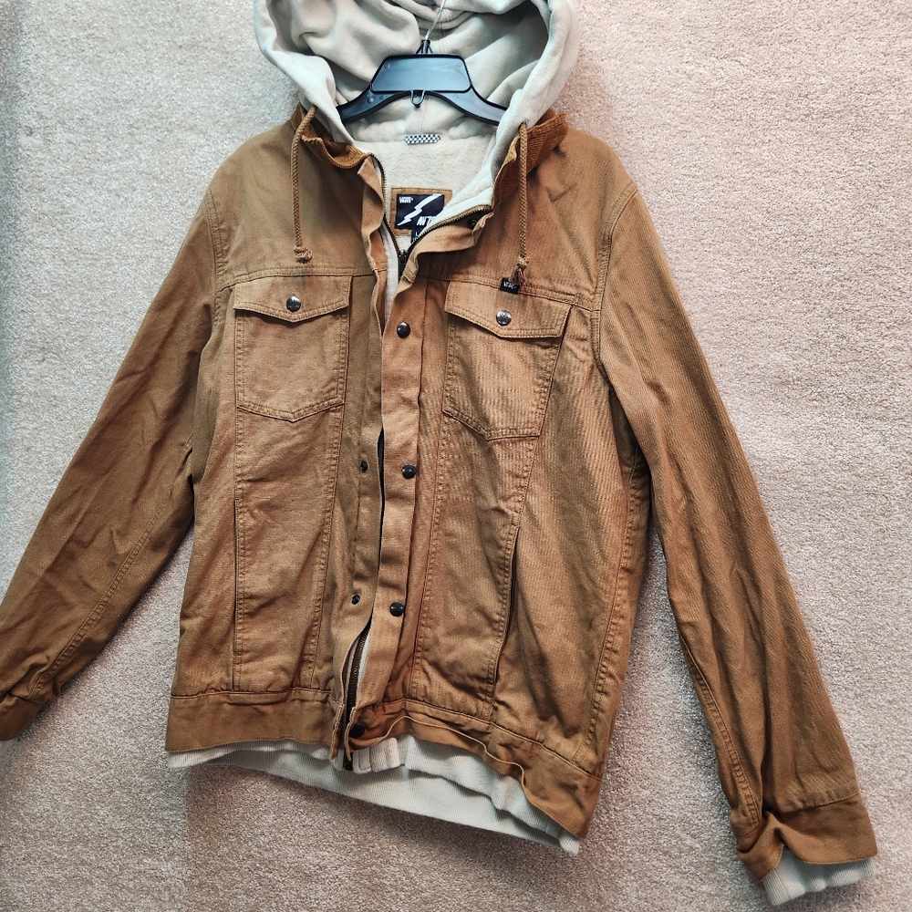 Vans Anthony Van Engelen Mens Canvas Coat Size Large